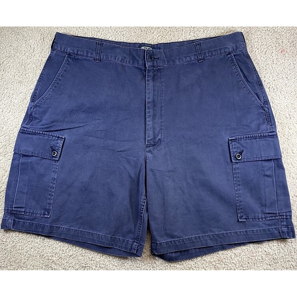 Polo Ralph Lauren Other - Polo Ralph Lauren Chino Relax Fit Shorts Men 40W Blue 100% Cotton EUC Vintage